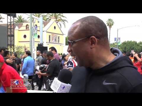 Ronnie Shields says Lara told him he's going to school Canelo & treat him like a baby