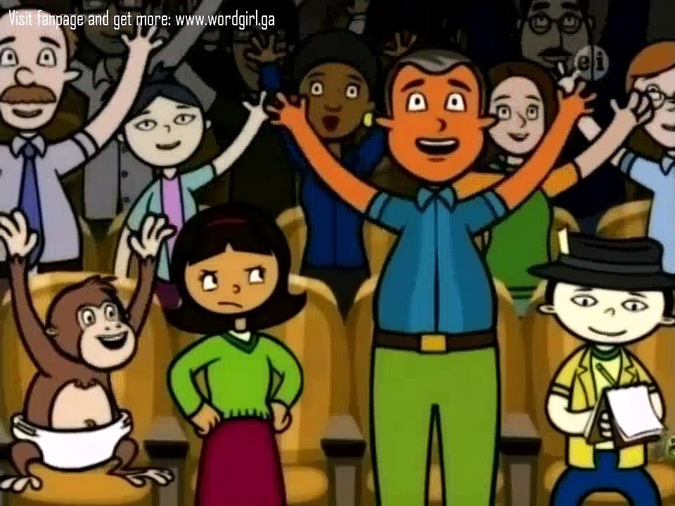 WordGirl S01E10 - Mr Big's Big Plan - Vocab Bee