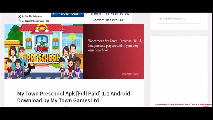 My Town Preschool Apk [Full Paid] 1.1 Android Download by My Town Games Ltd