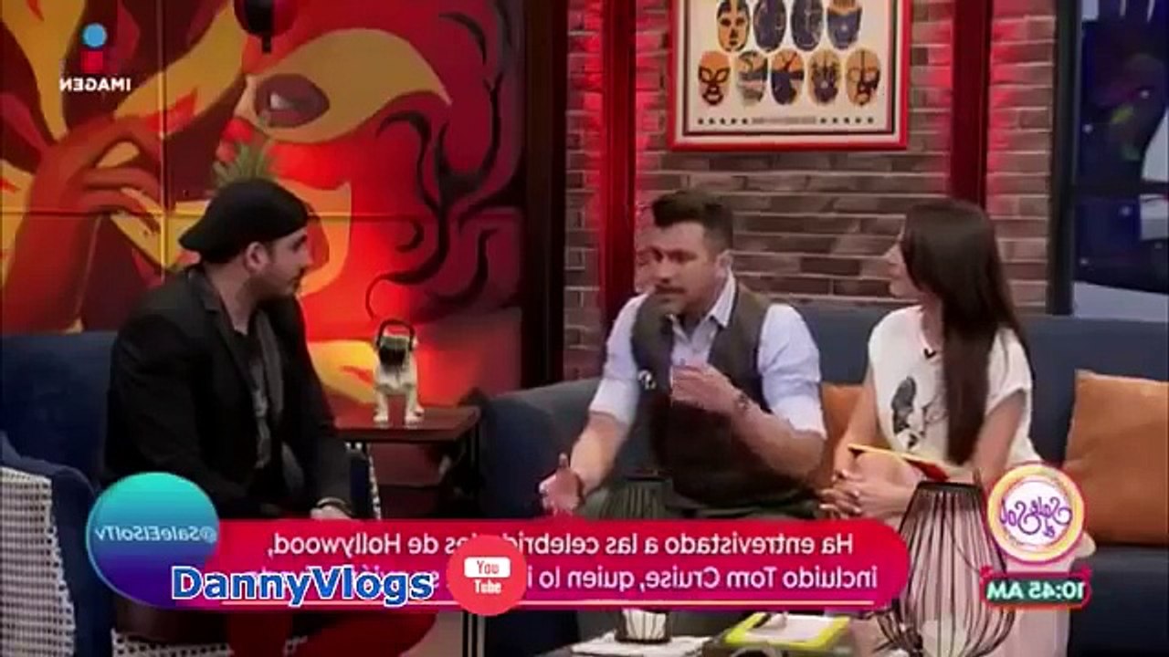 Escorpión Dorado Destroza A Periodistas De Imagen TV Mauricio Barcelata