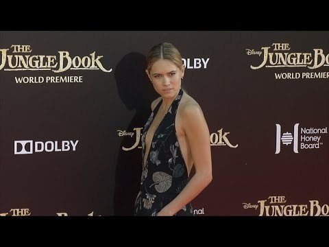 Cody Horn The Jungle Book World Premiere Red Carpet