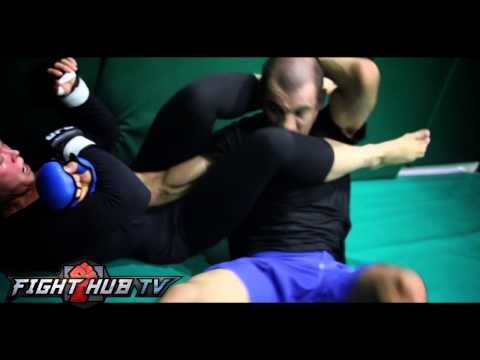 Ronda Rousey grappling training w/ Ryron Gracie- UFC 175 prep for Alexis Davis