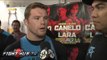 Canelo Alvarez says Erislandy Lara most dangerous at 154; If KO comes, it comes.