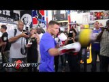 Russell vs  Lomachenko: Vasyl Lomenchenko boxing workout video