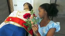 Bad Baby Catwoman Kissing Prince Charming! Disney Cinderella Love Story - Shasha, Shiloh