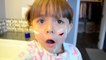 Bad Baby Makeup Fail BLOODY Cheek - Toy Freaks Out!-7TifSXuNCA8