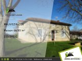 Maison A vendre Mauvezin 95m2 - 215 000 Euros