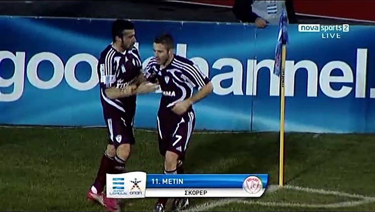 20η ΑΕΛ-Πανσεραϊκός 2-1 2010-11  Τα γκολ