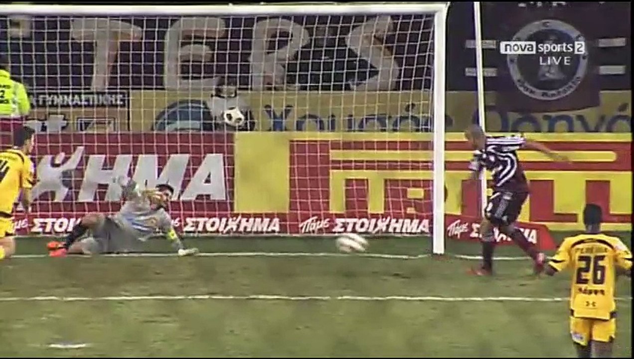 24η ΑΕΛ-Άρης 2-2  2010-11 Tα γκολ