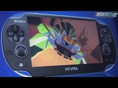 Tearaway : PS VITA Gameplay (Gamescom 2012)