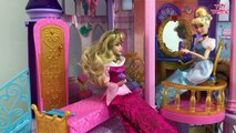 Disney Princesses get pranked by the Evil Queen! Elsa Anna   Dream Castle Full Dolls Movie