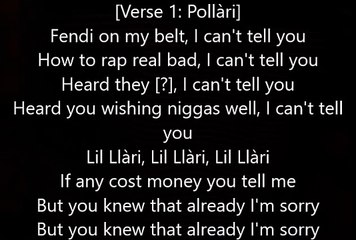 Pollari & Lil Yachty – My Life Like (Lyrics)