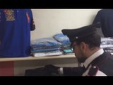 Napoli - Abbigliamento di grandi marche contraffatto, blitz alla Duchesca (14.04.17)