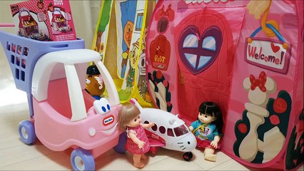 メルちゃん みんなのお家に配達！キッズテント ネネちゃん ポポちゃん リカちゃんのお家 ❤ 子供向け おもちゃ アニメ キッズ おうちごっこ 遊び トイキッズ Toy