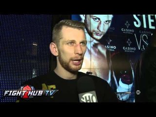 Andrzej Fonfara "He can be knocked out. He's not a superman like he thinks"