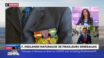 François Hollande naturalise 28 tirailleurs sénégalais