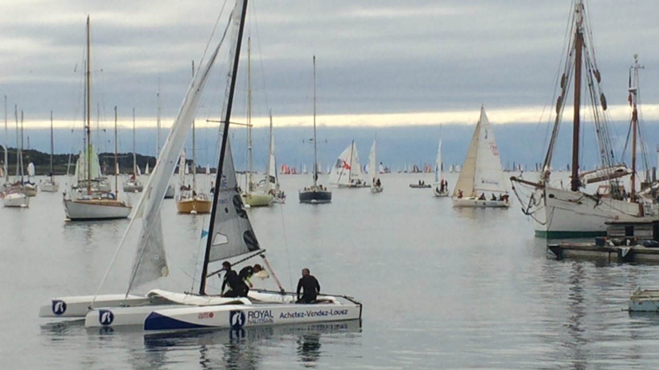 Au Spi, les bateaux ont pris le départ