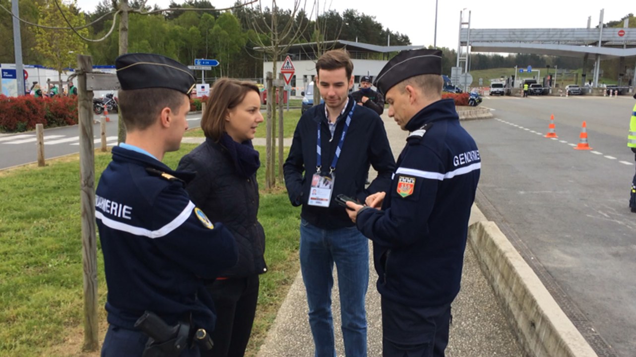 24 heures du Mans moto - L'arrivée des motards