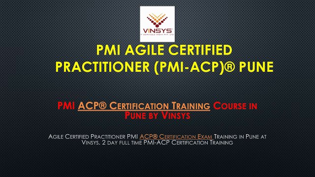 ACP Certification Training in Pune