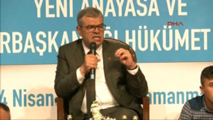 Kahramanmaraş Başbakan Yardımcısı Kaynay Kahramanmaraş'ta Konuştu