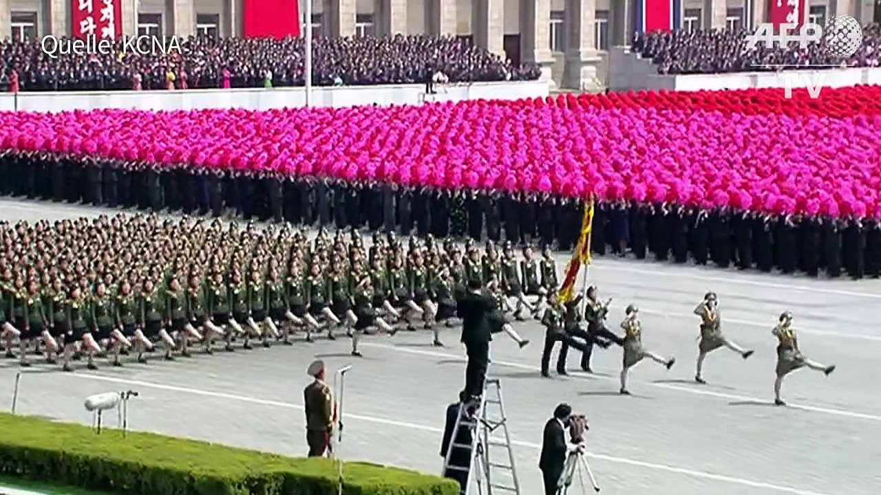 Nordkorea feiert - und droht