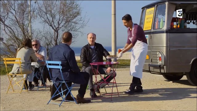 Passage de Plus Belle La Vie Episode 3255 Serge Dupire et Pierre Martot