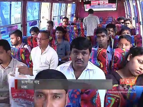 সিটিং সার্ভিস বন্ধের নির্দেশনা মানছে না গণপরিবহনগুলো