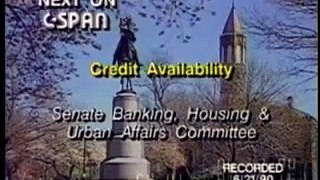 Alan Greenspan: Credit Availability - Commercial, Industrial Real Estate Business Loans (1990) part 3/6