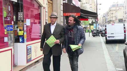 Francis Lalanne en campagne, pour "dégager" les 5 gros candidats