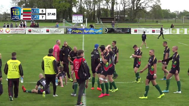 LITHUANIA / LATVIA - RUGBY EUROPE U18 CONFERENCE 1