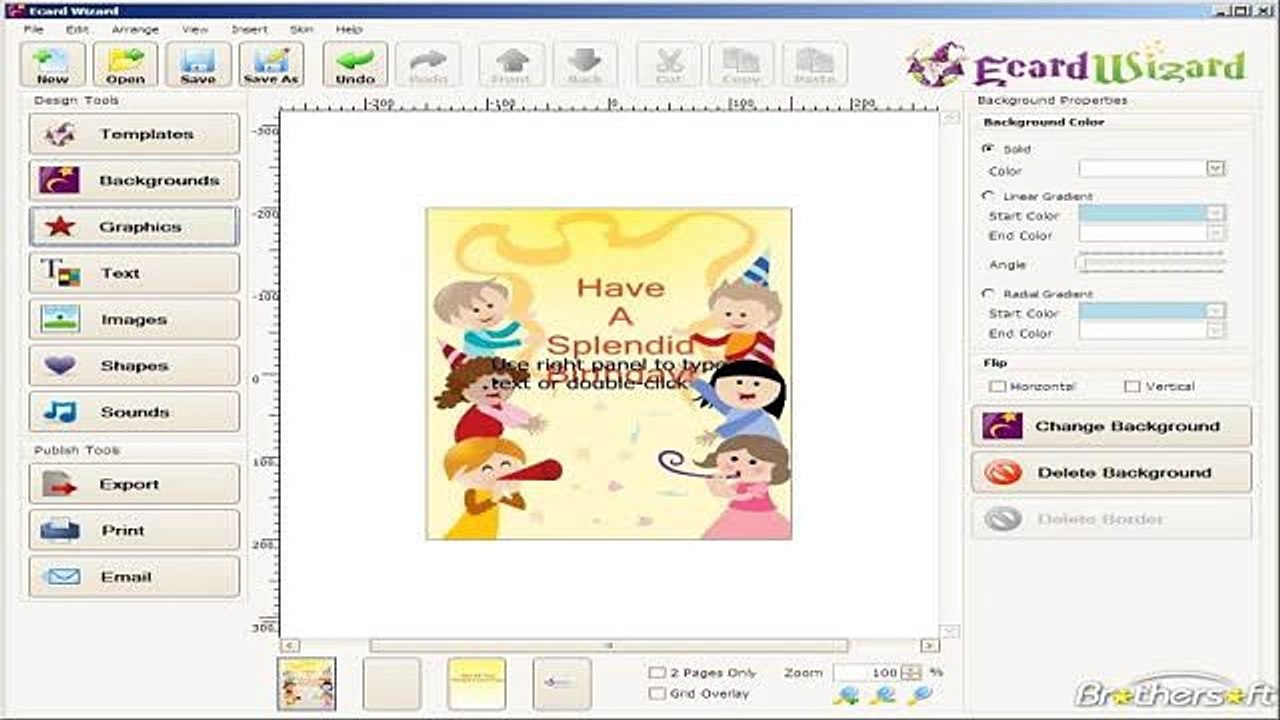 Ecard Wizard Greeting Card Software