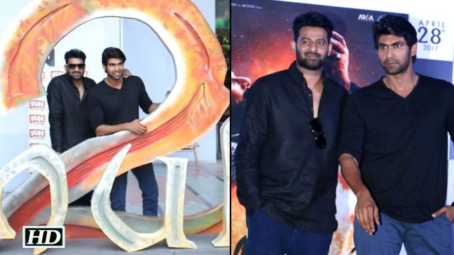 Baahubali stars Prabhas and Rana Daggubati visited Chandigarh University to celebrate the festival of Baisakhi on Friday. During the college visit, Prabhas and Rana engaged in some Baisakhi special activities along with the students. They got into some