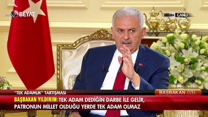 Başbakan Yıldırım Beyaz Tv'de - Referandum Özel