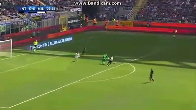 Suso 100% Big Chance HD - Inter Milan 0-0 AC Milan 15.04.2017
