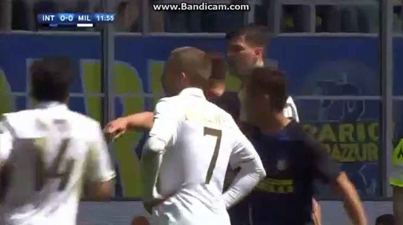 Suso   Super  Free Kick   HD - Inter Milan 0-0 AC Milan 15.04.2017