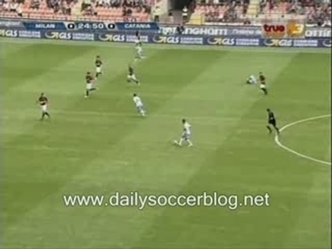 AC Milan 1-1 Catania, goals highlight