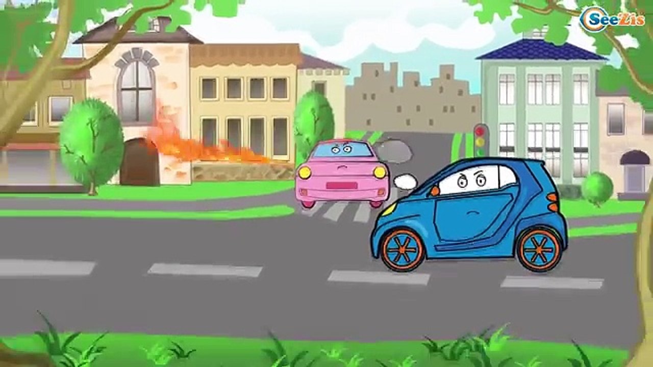 ✔ Ambulance Car Cartoon For Children. Animation For Kids, Babies and Toddlers - City Cars 7 episode