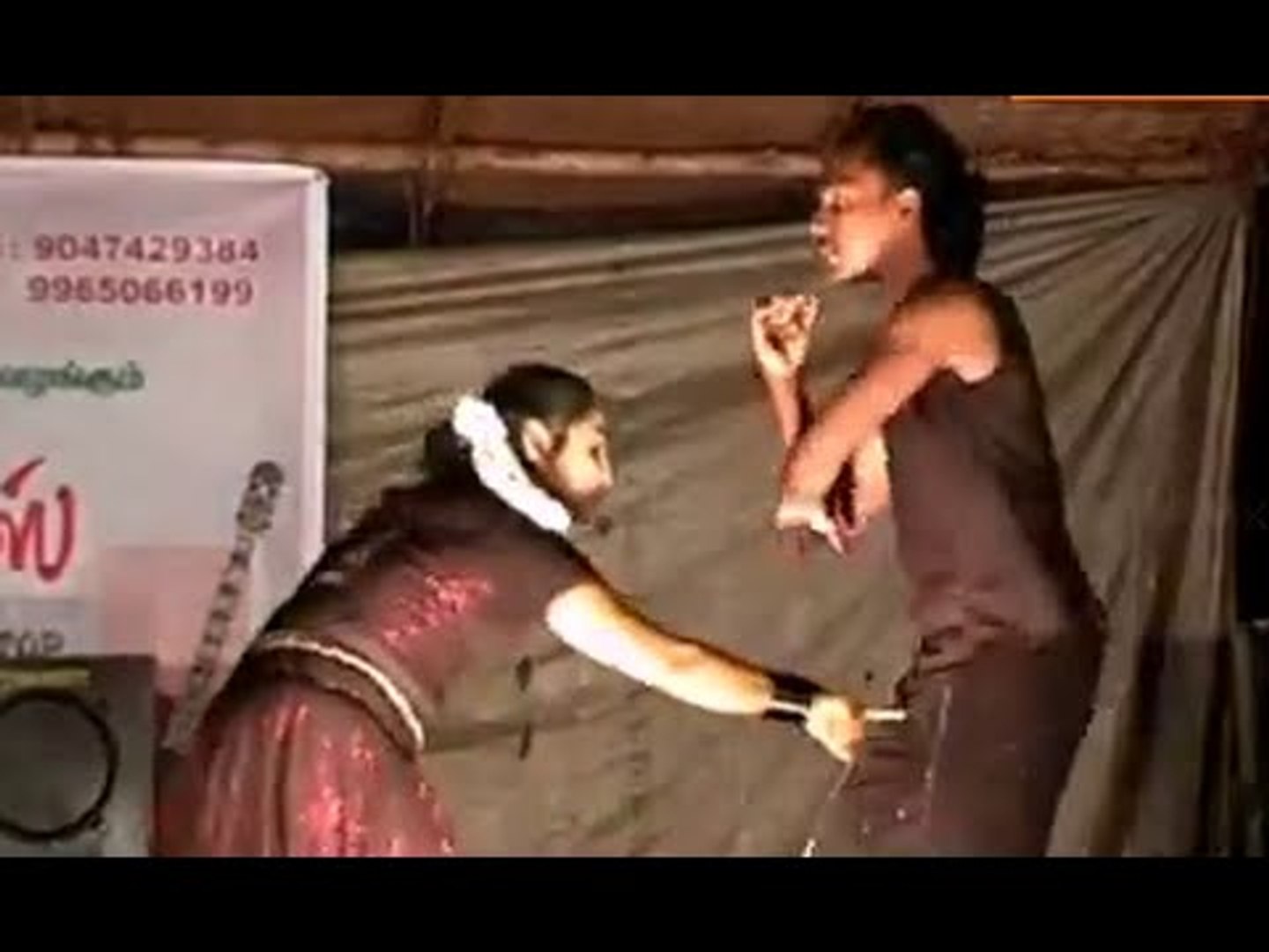 Telugu recording dance without dress