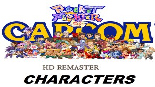 Pocket Fighter HD Remaster  - Characters