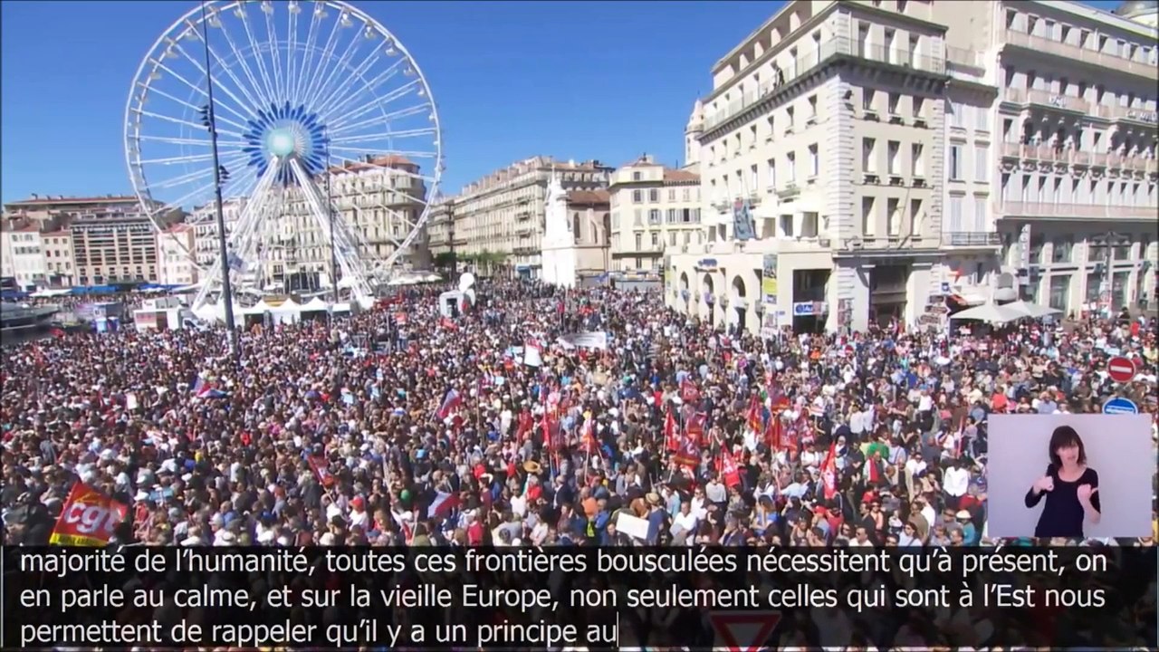 Mélenchon à Marseille : Intangibilité VS Droit des Peuples à disposer d'eux-mêmes