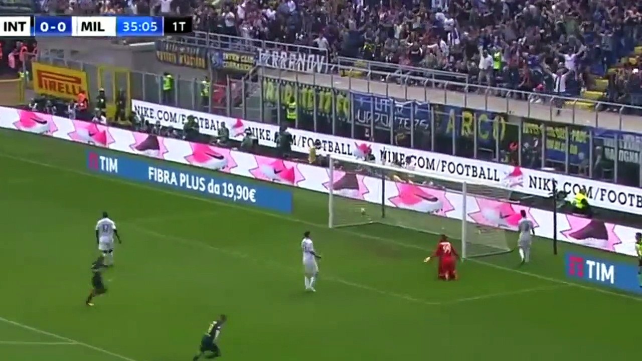 Antonio Candreva Goal HD - Inter Milan 1 - 0 AC Milan - 15.04.2017 (Full Replay)