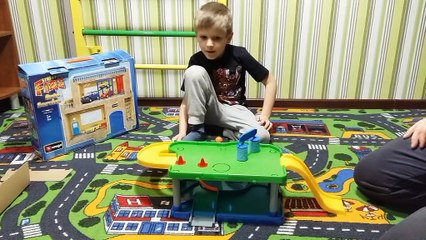 Игровой набор Гараж Bburago street faer