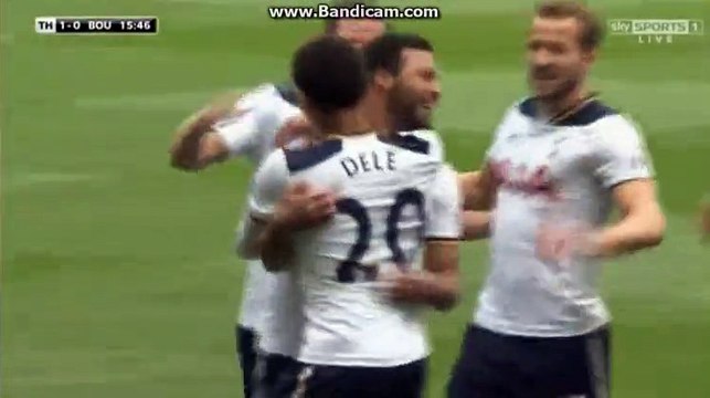 Mousa Dembélé Goal HD - Tottenham Hotspur 1-0 AFC Bournemouth - 15.04.2017 HD