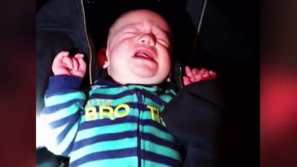 Un bébé abandonné a été retrouvé dans un jardin au beau milieu de la nuit