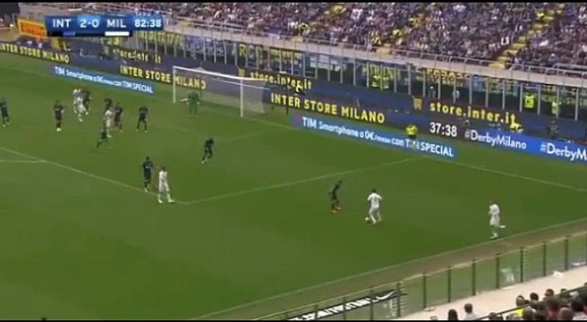 Alessio Romagnoli Goal - Inter 2-1 AC Milan 15.04.2017