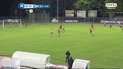 Carton Jaune pour Rocchi sur cette faute par derrière