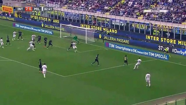 Alessio Romagnoli Goal HD - Internazionale 2-1 AC Milan - 15.04.2017 HD