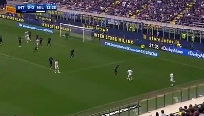 Alessio Romagnoli Goal Inter 2-1 AC Milan15.04.2017