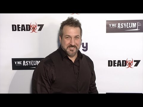 NSYNC Joey Fatone SyFy's Dead 7 Premiere Red Carpet in Los Angeles