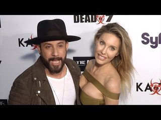 A.J. McLean & Chloe Lattanzi SyFy's "Dead 7" Premiere Red Carpet in Los Angeles